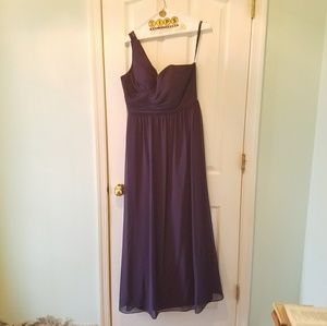 One shoulder Bridesmaid/Maid of Honor Dress size 6